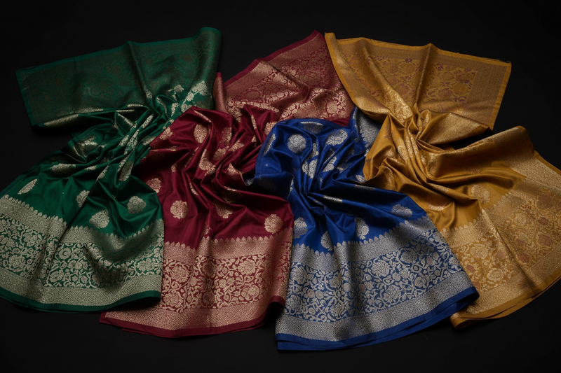 Tanchoi Sarees