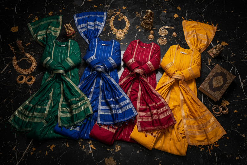 Mashru Katan Silk Suits