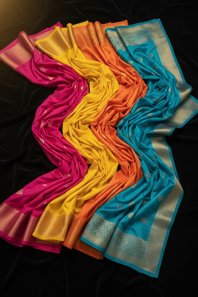 Crepe Silk Sarees